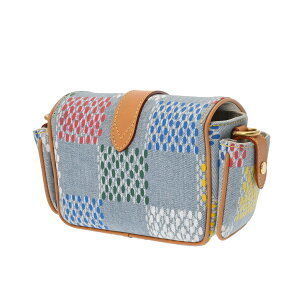 Louis Vuitton Shoulder LV Multicolor Birds Bag Wearable Denim Wallet Cargo